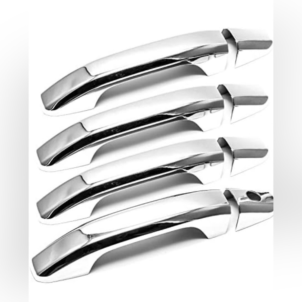 Chrome Door Handle Covers for 2014-2018 Chevy Silverado 1500 / GMC Sierra 1500